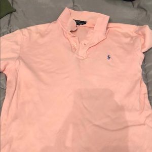 Pink polo